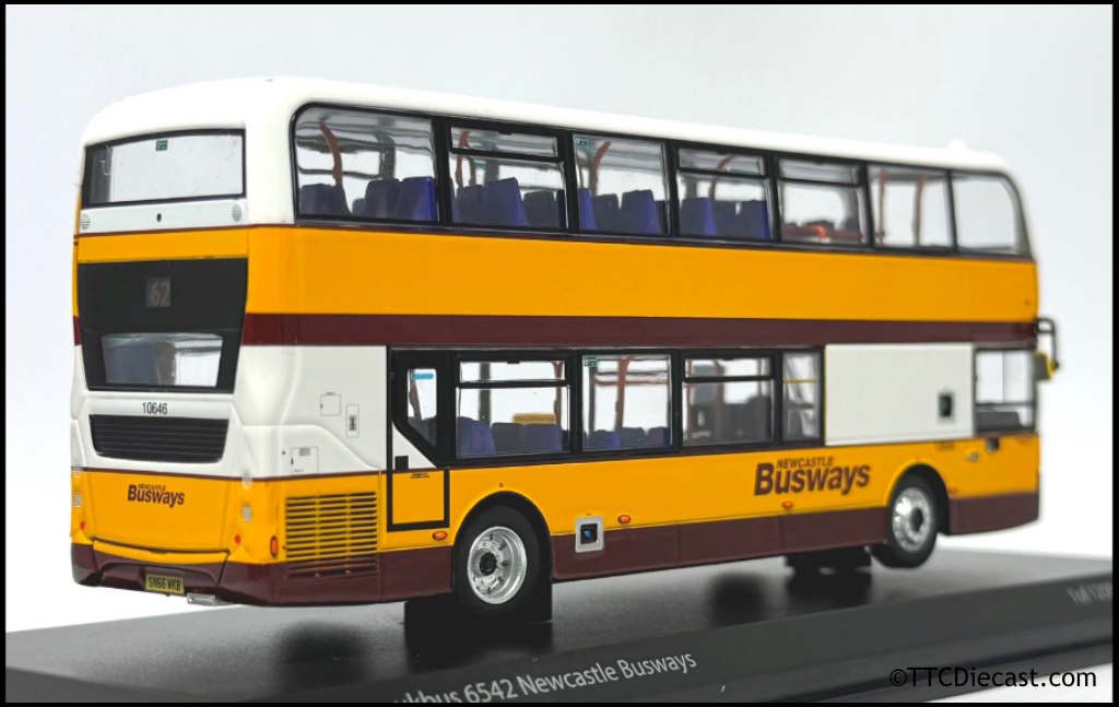 Northcord UKBUS6542 ADL E400MMC Newcastle Busways (10646  SN66 WKB) - PRE ORDER £53.50