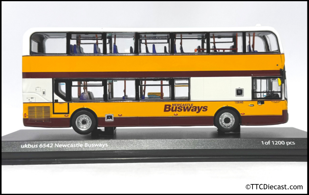 Northcord UKBUS6542 ADL E400MMC Newcastle Busways (10646  SN66 WKB) - PRE ORDER £53.50