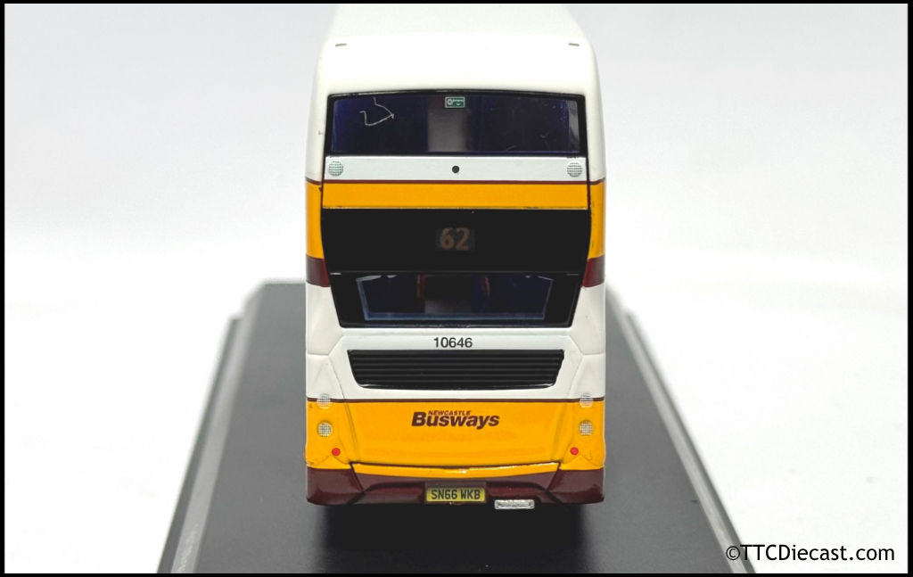 Northcord UKBUS6542 ADL E400MMC Newcastle Busways (10646  SN66 WKB) - PRE ORDER £53.50