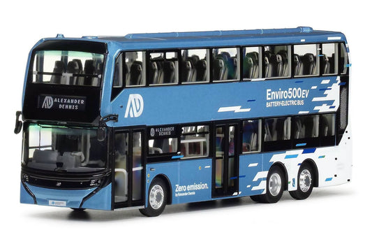 80M UKDE76501 (UK76031) Alexander Dennis Enviro500EV Demonstrator, Zero Emission Livery ADL 1:76 Scale *PRE ORDER £78.99*