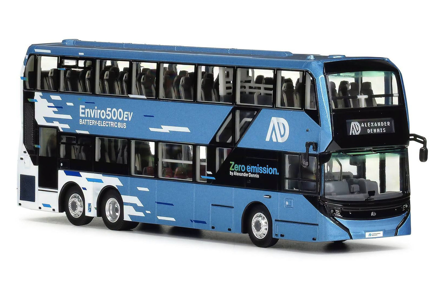 80M UKDE76501 (UK76031) Alexander Dennis Enviro500EV Demonstrator, Zero Emission Livery ADL 1:76 Scale *PRE ORDER £78.99*
