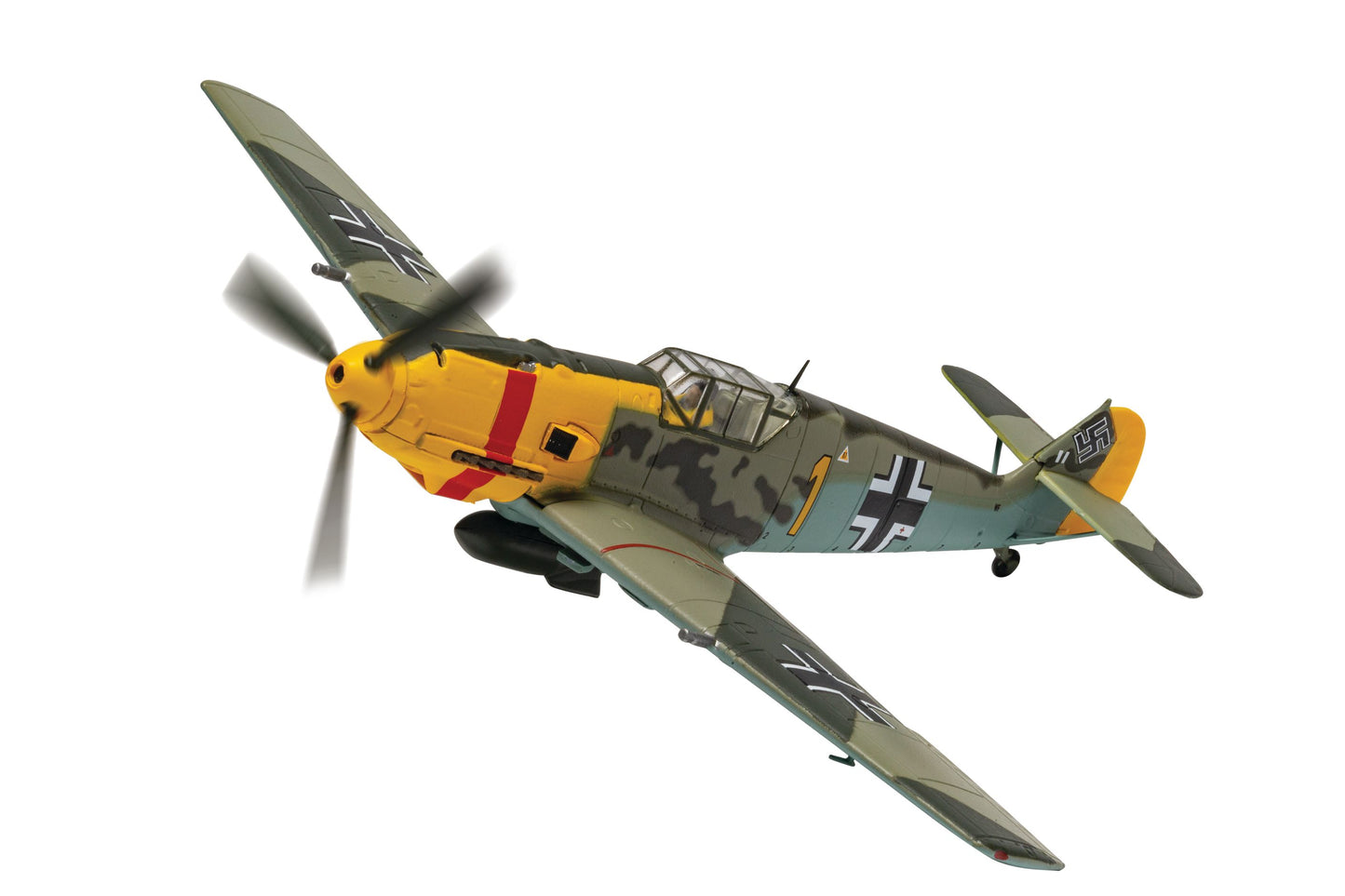 Corgi AA28009 Messerschmitt Me109E-4/B - Walter Rupp - Battle of Britain 85 1:72 Scale