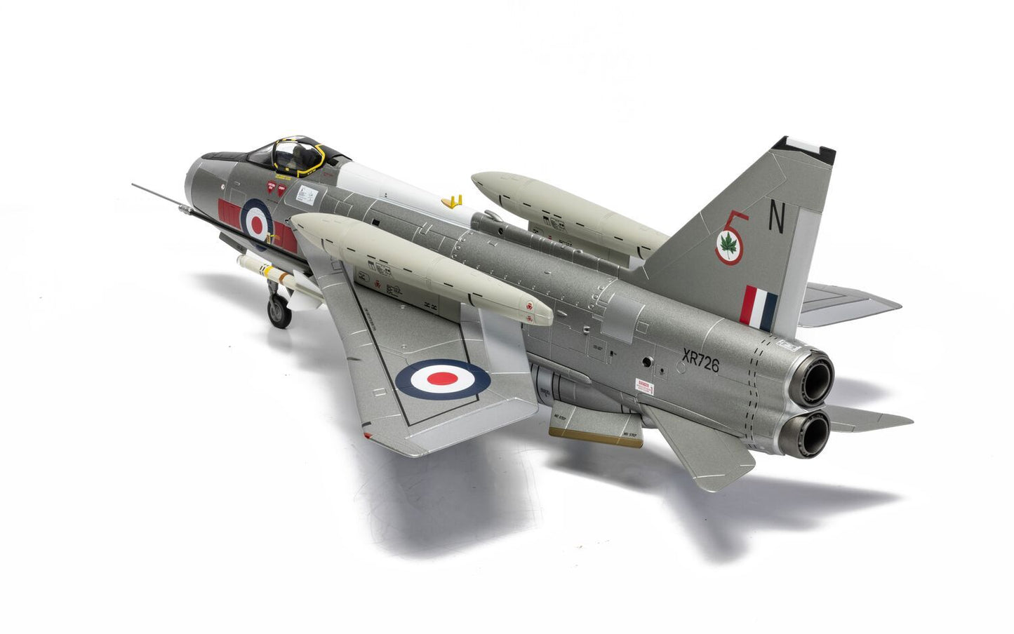 Corgi AA28404 English Electric Lightning F.6 XR726/N, RAF No.5 Squadron, Binbrook Wing, RAF Leconfield deployment, May 1973 1:48 Scale *PRE ORDER £161.49*