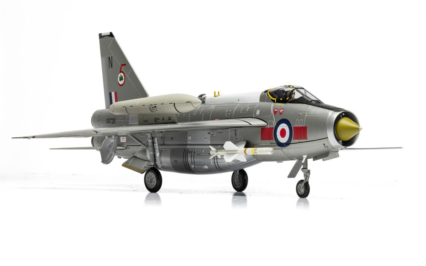 Corgi AA28404 English Electric Lightning F.6 XR726/N, RAF No.5 Squadron, Binbrook Wing, RAF Leconfield deployment, May 1973 1:48 Scale *PRE ORDER £161.49*
