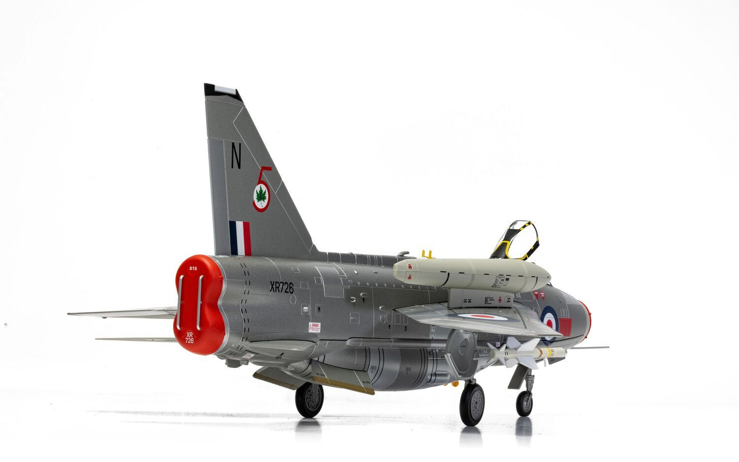 Corgi AA28404 English Electric Lightning F.6 XR726/N, RAF No.5 Squadron, Binbrook Wing, RAF Leconfield deployment, May 1973 1:48 Scale *PRE ORDER £161.49*
