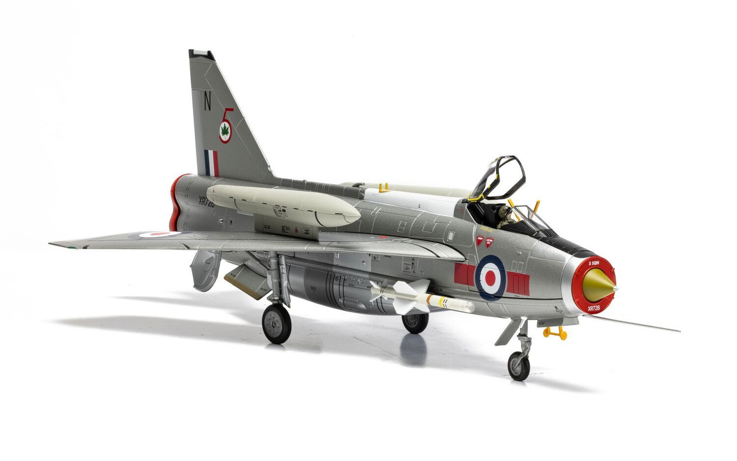 Corgi AA28404 English Electric Lightning F.6 XR726/N, RAF No.5 Squadron, Binbrook Wing, RAF Leconfield deployment, May 1973 1:48 Scale *PRE ORDER £161.49*