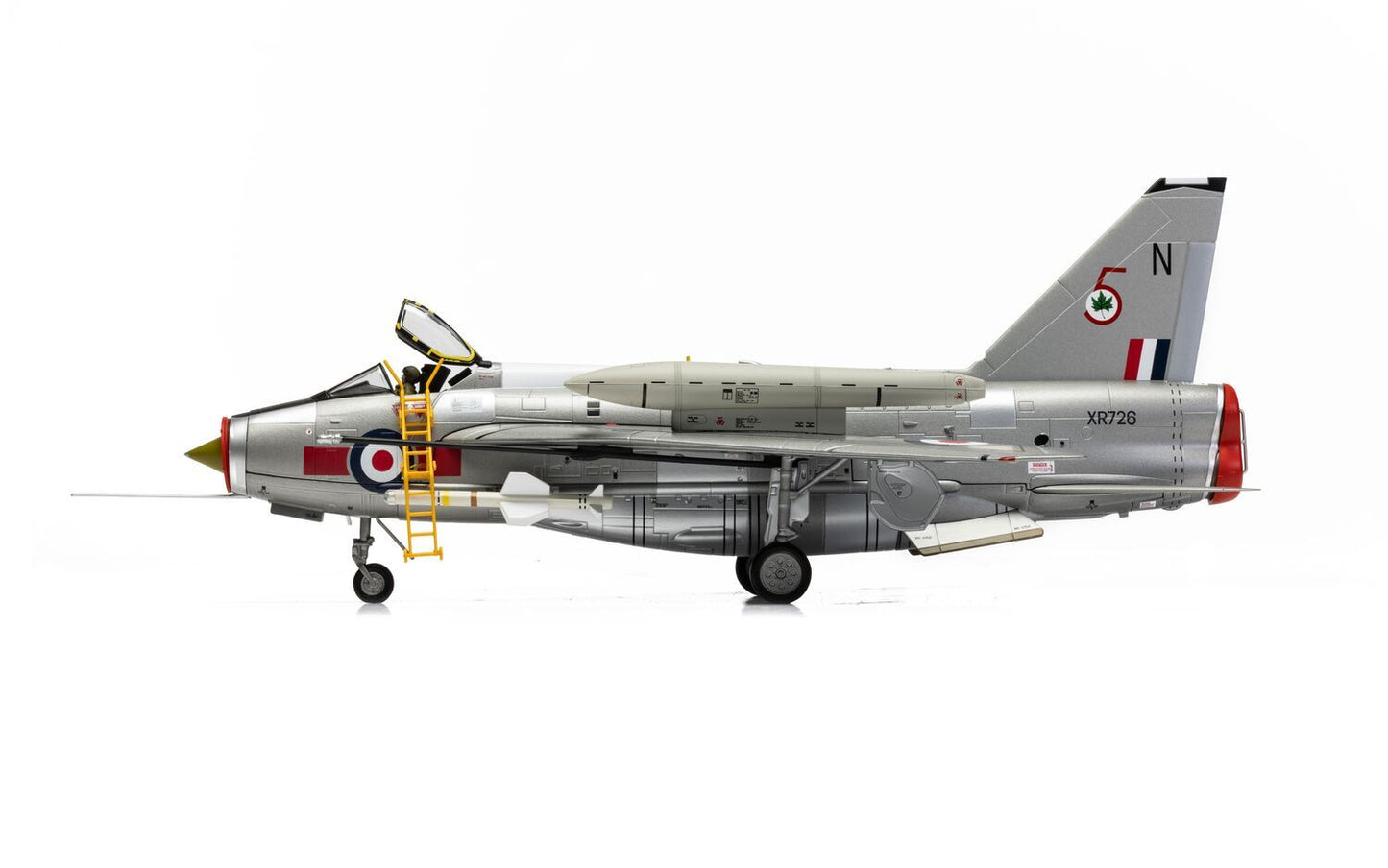 Corgi AA28404 English Electric Lightning F.6 XR726/N, RAF No.5 Squadron, Binbrook Wing, RAF Leconfield deployment, May 1973 1:48 Scale *PRE ORDER £161.49*
