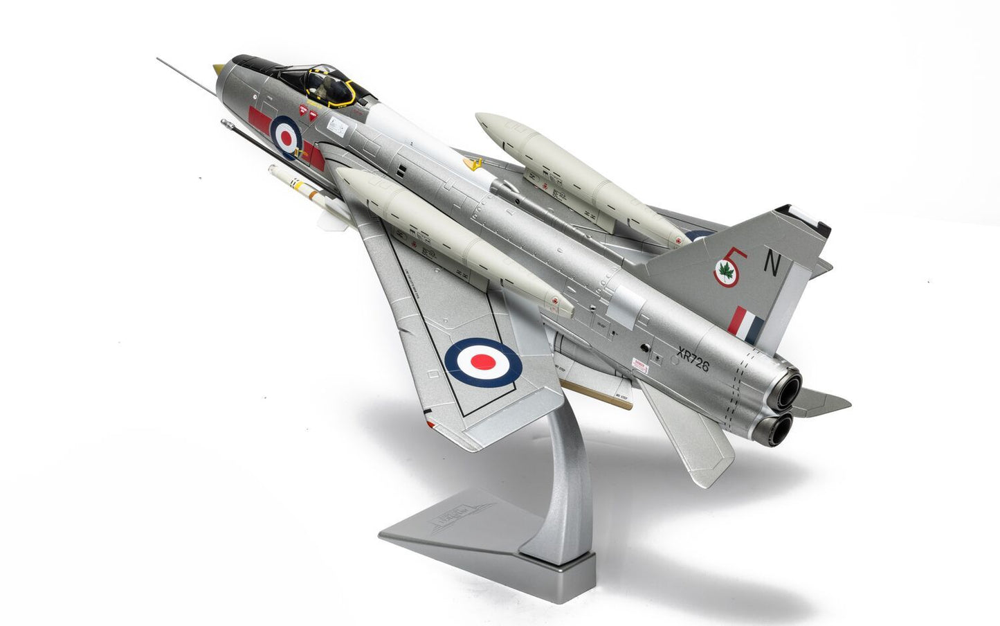 Corgi AA28404 English Electric Lightning F.6 XR726/N, RAF No.5 Squadron, Binbrook Wing, RAF Leconfield deployment, May 1973 1:48 Scale *PRE ORDER £161.49*