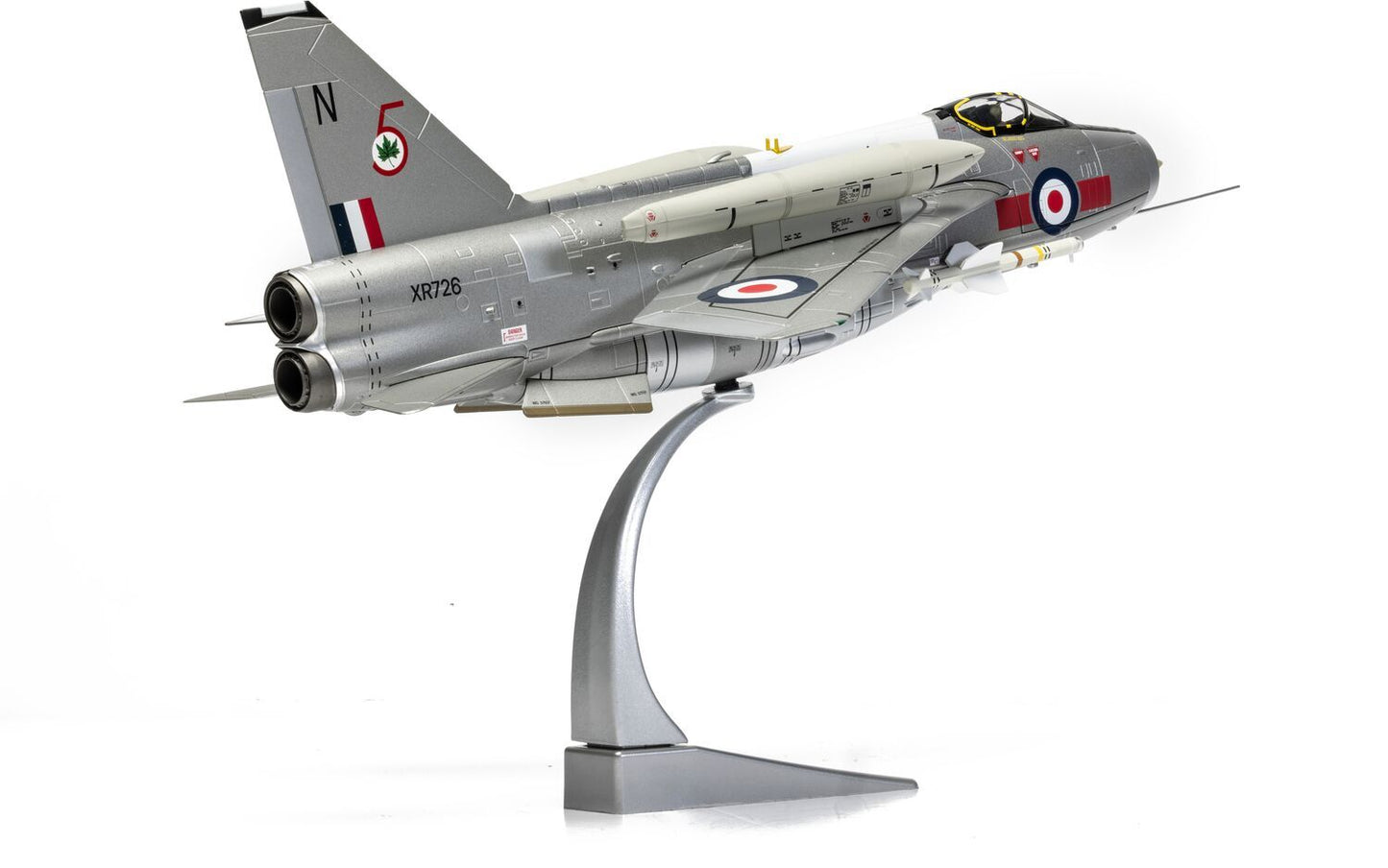 Corgi AA28404 English Electric Lightning F.6 XR726/N, RAF No.5 Squadron, Binbrook Wing, RAF Leconfield deployment, May 1973 1:48 Scale *PRE ORDER £161.49*