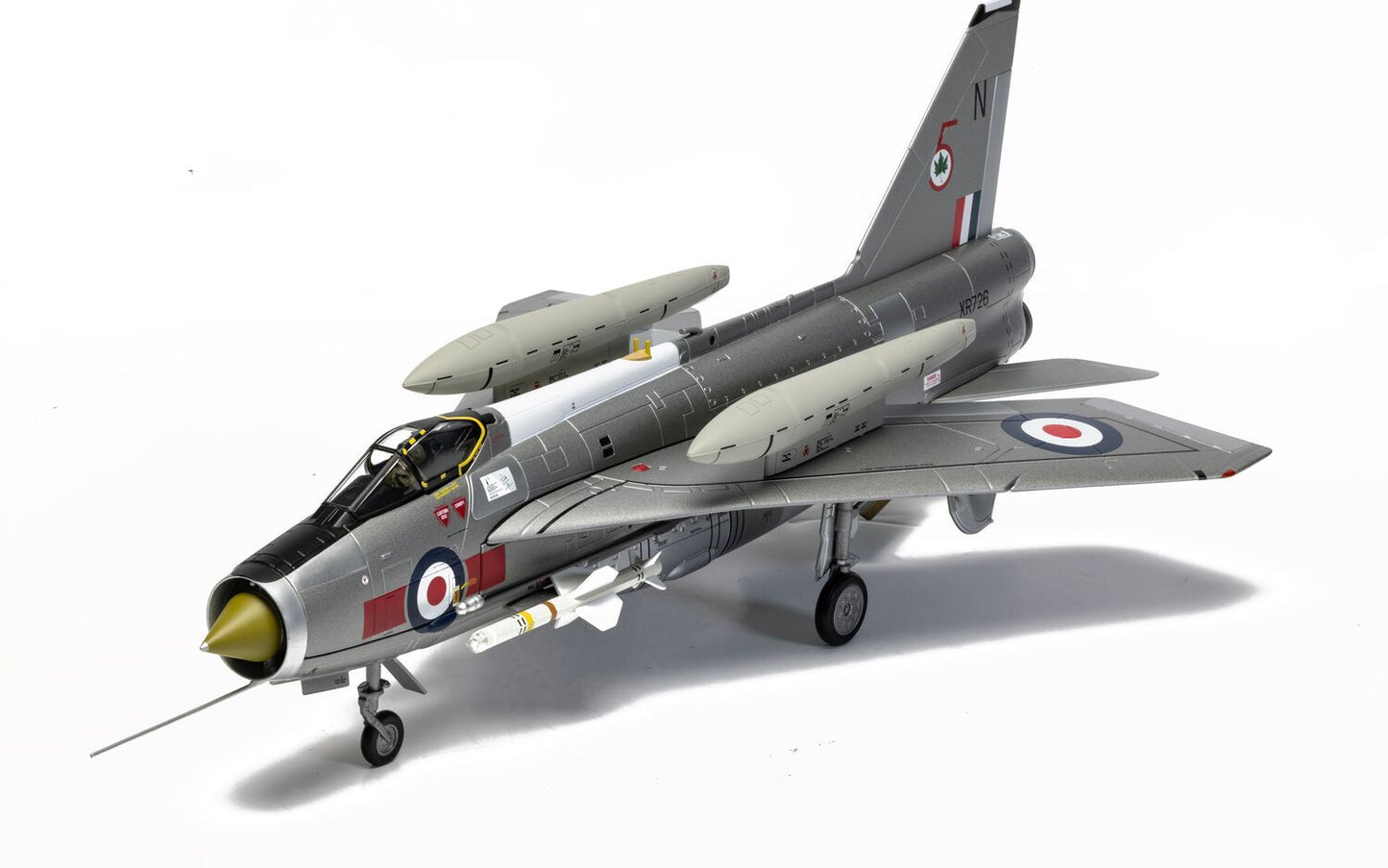 Corgi AA28404 English Electric Lightning F.6 XR726/N, RAF No.5 Squadron, Binbrook Wing, RAF Leconfield deployment, May 1973 1:48 Scale *PRE ORDER £161.49*