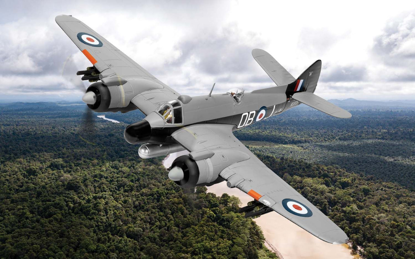 Corgi AA28602 Bristol Beaufighter TF10 No45 Squadron Operation Firedog 1:72 *LAST ONE**