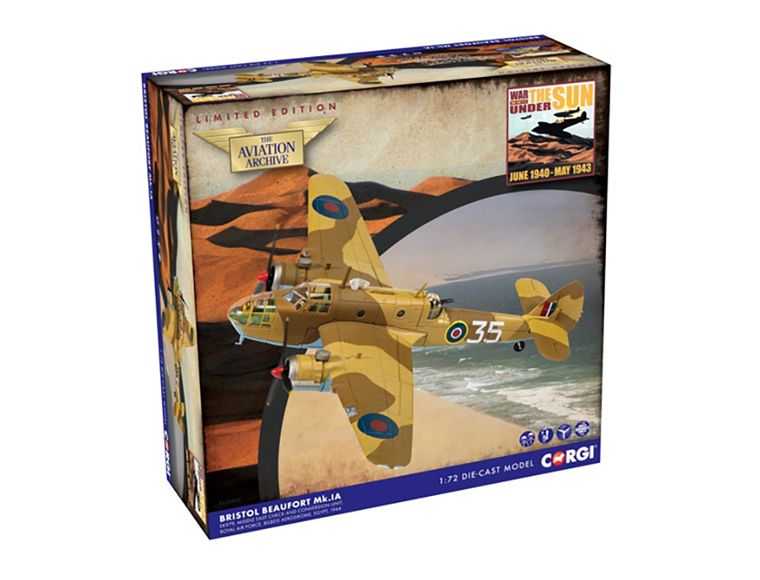 Corgi AA28903 Bristol Beaufort Mk.IA EK979, Middle East Check and Conversi