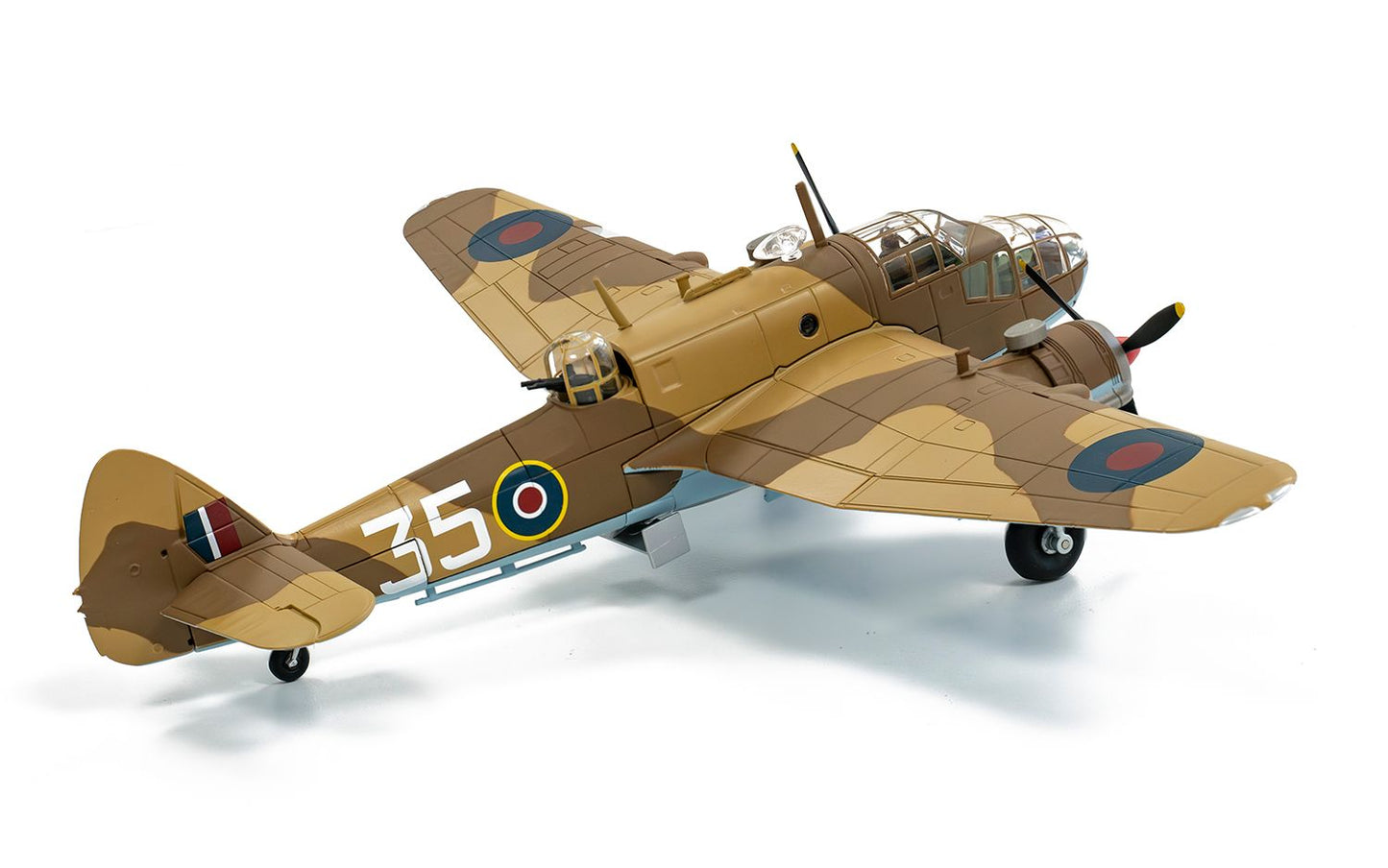 Corgi AA28903 Bristol Beaufort Mk.IA EK979, Middle East Check and Conversi