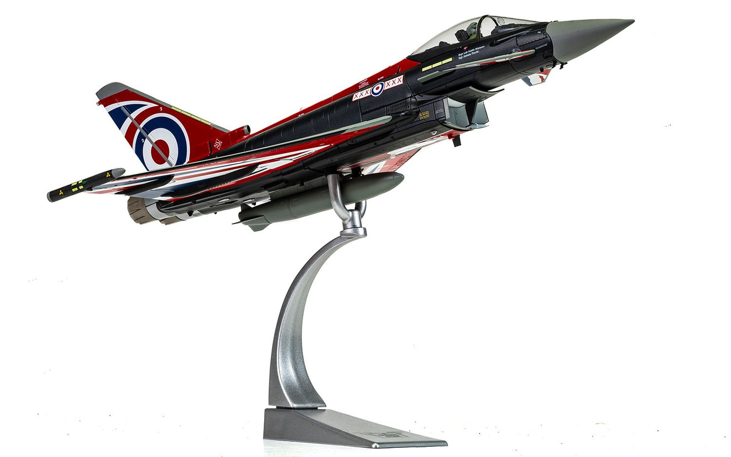 Corgi AA29003 Eurofighter Typhoon FGR4 ZJ914 'Blackjack' RAF Conningsby 2021/22 Display Scheme (WSL)