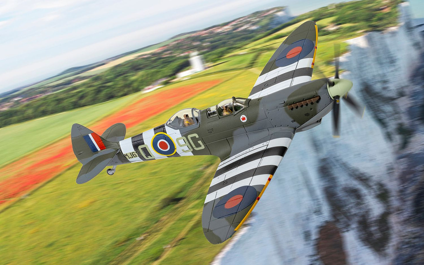 Corgi AA29202 Supermarine Spitfire T9, MJ627/ 9G-Q (G-BMSB), Spitfire LF MK.IXc, 441 Sqn