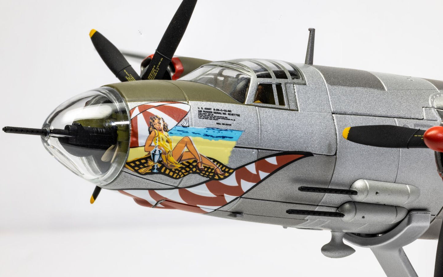 Corgi AA29502 Martin B-26C-45-MO Marauder, 42-107752 / BN 88 ‘Miss Arkansas’, USAAF 12th Air Force, Decimomannu Airfield, Sardinia, 1944 1:72  Scale *PRE ORDER £110.49*