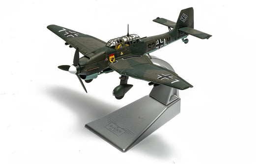 Corgi AA32520 Junkers Ju87B-1 Stuka - Uffz Pittroff and Uffz Scubert - Battle of Britain 85 1:72 Scale