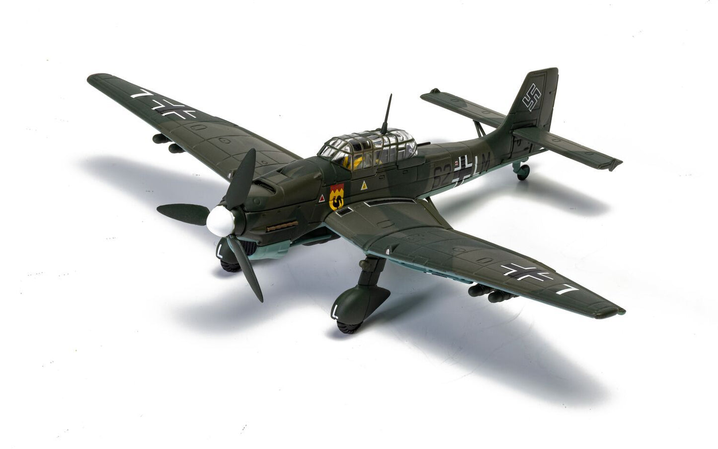Corgi AA32520 Junkers Ju87B-1 Stuka - Uffz Pittroff and Uffz Scubert - Battle of Britain 85 1:72 Scale