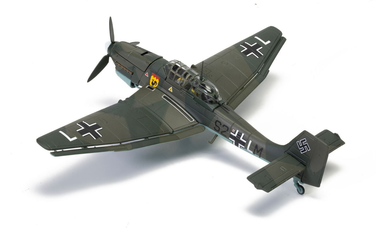 Corgi AA32520 Junkers Ju87B-1 Stuka - Uffz Pittroff and Uffz Scubert - Battle of Britain 85 1:72 Scale