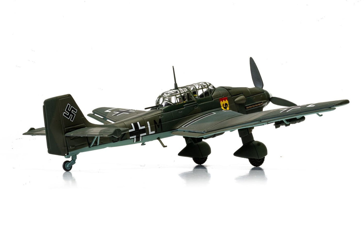 Corgi AA32520 Junkers Ju87B-1 Stuka - Uffz Pittroff and Uffz Scubert - Battle of Britain 85 1:72 Scale