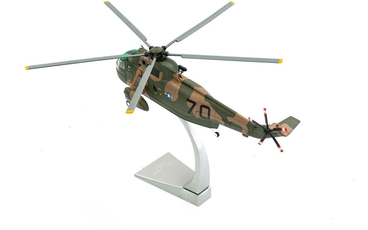 Corgi AA33423 Sikorsky SH-3A Sea King NV-70 HS-2 Golden Falcons USS Hornet, 1/72 Scale