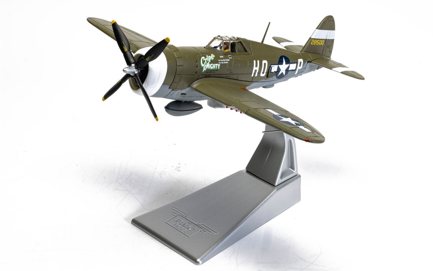 Corgi AA33828 Republic P-47D Thunderbolt - 42-8500/HO-P - ‘Cripes A’ MIGHTY’ 1:72 Scale