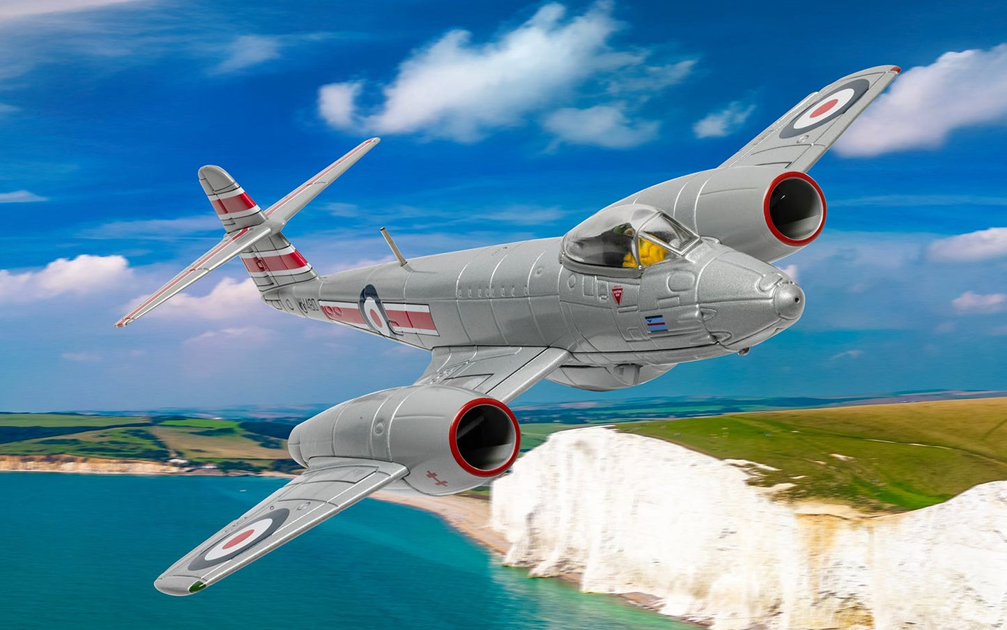 Corgi AA35012 Gloster Meteor F.Mk.8, WH480 'M', RAF Biggin Hill, 1953 1:72  Scale *PRE ORDER £67.49*