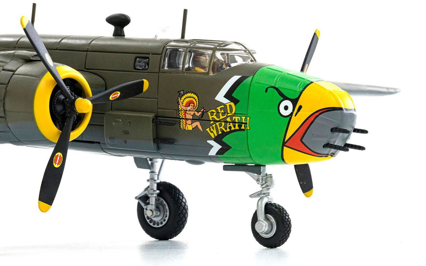 Corgi AA35315 North American B-25D Mitchell 'Red Wrath' 41-30024 345th BG 498th BS Port Moresby 44
