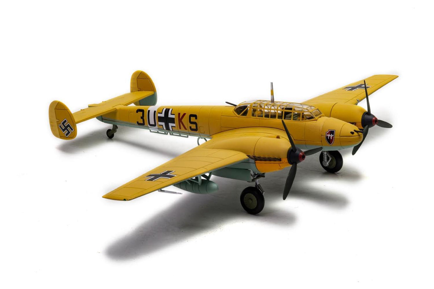 Corgi AA38511 Messerschmitt Bf 110E-2 Trop 3U+KS 8./ZG 26 Derna North Africa 1942 - 1:72 *LAST FEW*