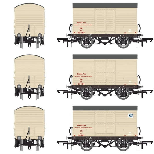 Accurascale ACC2047 SR D1478 Van Modified SR Livery (1936 to 1941) Triple Pack 1 - OO Gauge