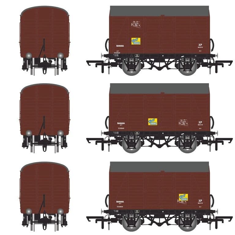 Accurascale ACC2053 SR D1479 Van British Railways (1948-1961) Triple Pack - OO Gauge