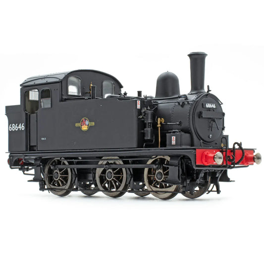 Accurascale  ACC2428 68646 - Late BR J68 - Plain Black, OO Gauge