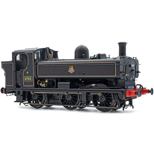 Accurascale ACC2886-DCC Pannier Tank 8750 Class, 8763, Early Emblem Lined Black, DCC Sound Fitted OO Gauge *PRE ORDER £239.99*