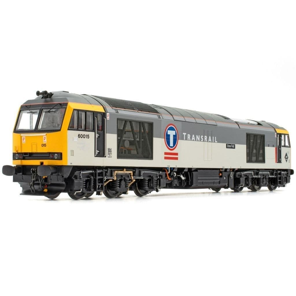 Accurascale ACC3034-DCC Class 60, Transrail Grey, 60015, DCC Sound Fitted OO Gauge