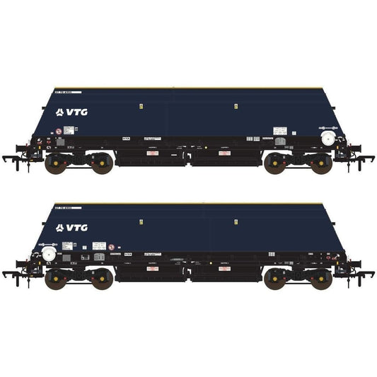 Accurascale ACC3149 Cutdown HYA ex-Biomass, Blue/Black with VTG branding (Pack 3) OO Gauge *PRE ORDER £84.95*