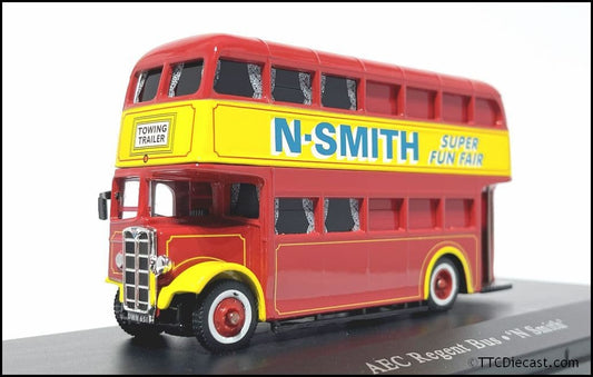 Atlas Editions 4654 114 MAG HU14 AEC Regent II Weymann Bus - N. Smith Super Fun Fair *LAST FEW*