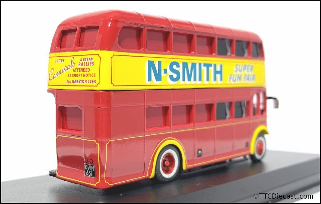 Atlas Editions 4654 114 MAG HU14 AEC Regent II Weymann Bus - N. Smith Super Fun Fair *LAST FEW*