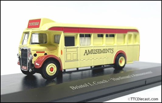 Atlas Editions 4654 130 MAG HU30 Bristol L Coach / ECW - Hardimann's Amusement *LAST FEW*