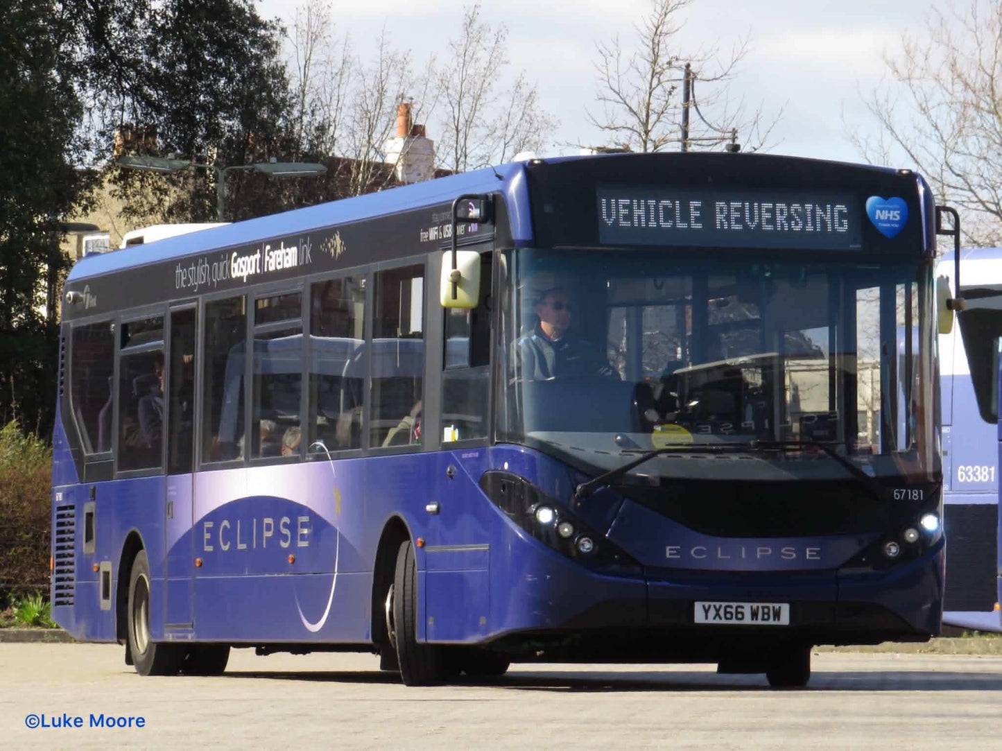 80M UKD76202 ADL Enviro200MMC (11.5m) First Hampshire 'Eclipse' 1:76 Scale *PRE ORDER £63.99*