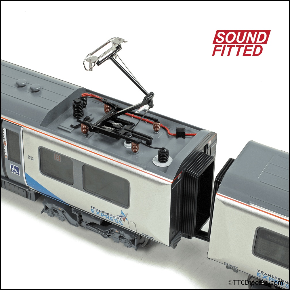 Bachmann 31-033SF Class 350/4 4-Car EMU 350407 First TransPennine Express OO Gauge