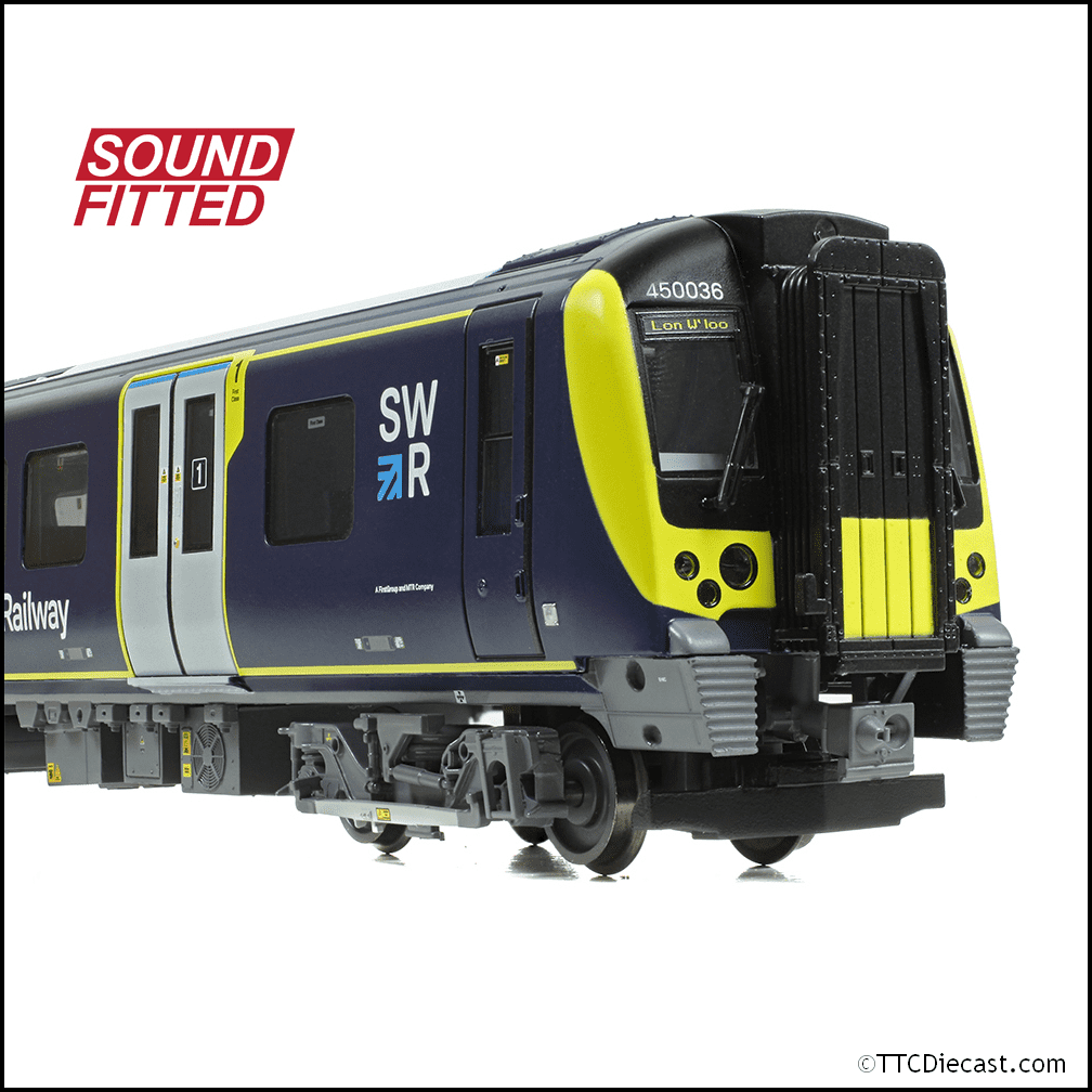 Bachmann 31-042SF Class 450/0 4-Car EMU 450036 South Western Railway OO Gauge