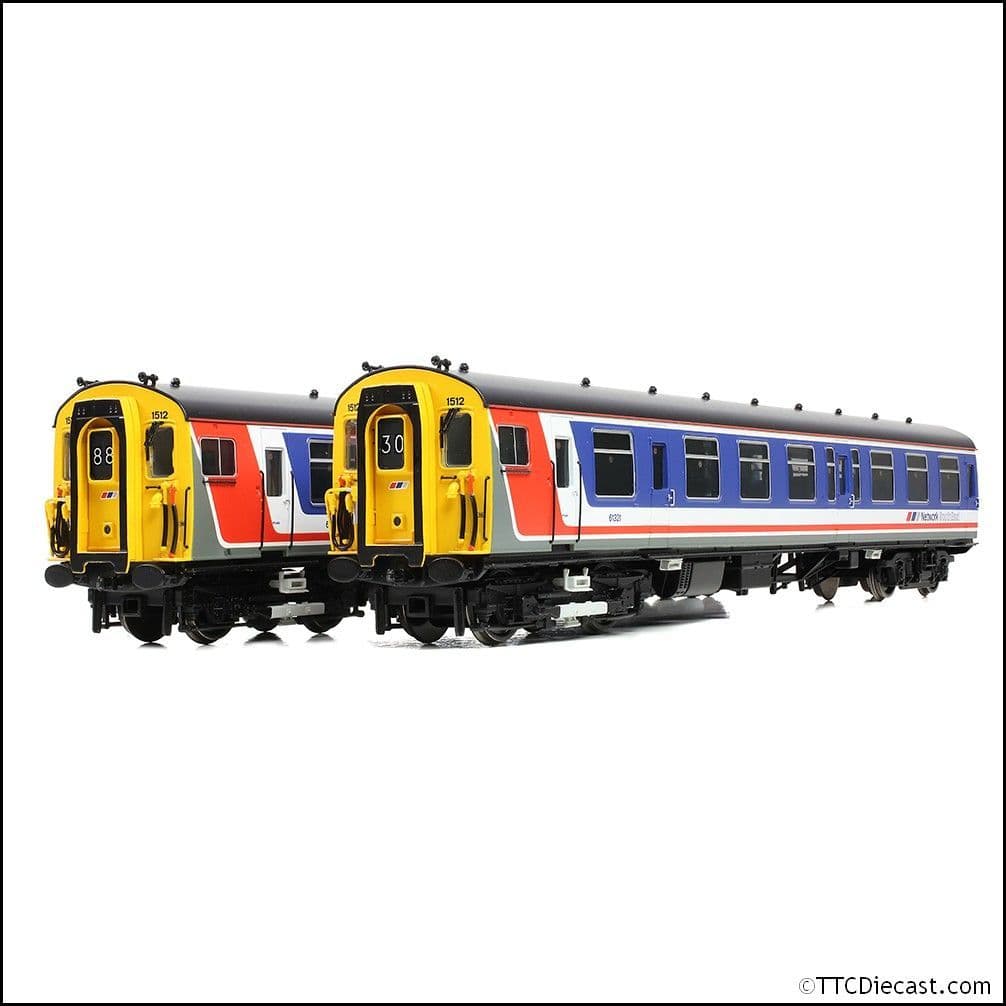 Bachmann 31-422 Class 411 4-CEP 4-Car EMU (Refurb) 1512 BR Network SouthEast, OO Gauge