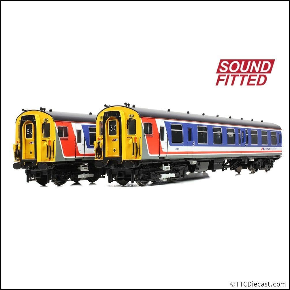 Bachmann 31-422 Class 411 4-CEP 4-Car EMU (Refurb) 1512 BR Network SouthEast, OO Gauge