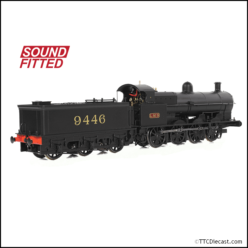 Bachmann 31-483SF LNWR G2 9446 LMS Black, OO Gauge