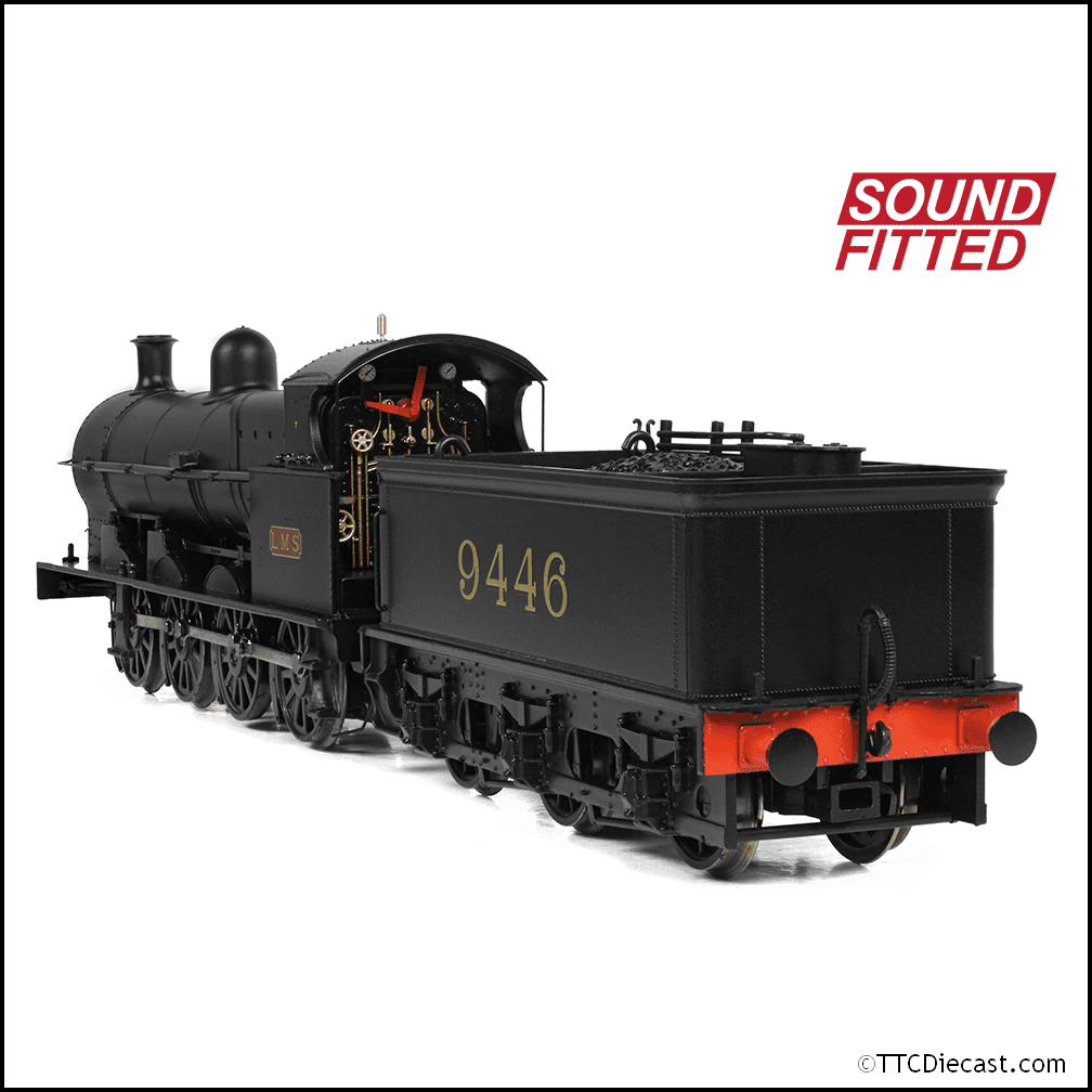 Bachmann 31-483SF LNWR G2 9446 LMS Black, OO Gauge