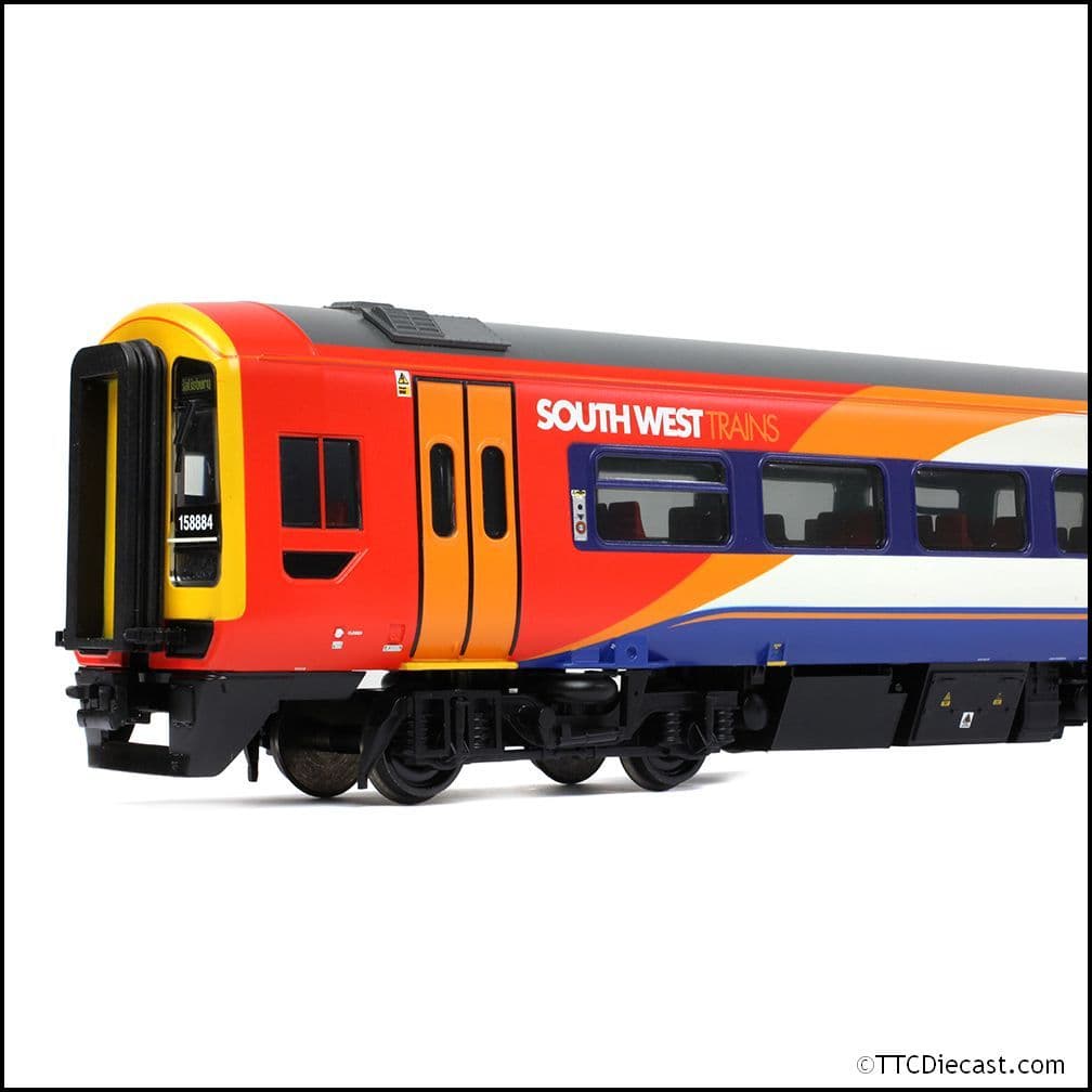 Bachmann 31-495 Class 158 2-Car DMU 158884 South West Trains, OO Gauge