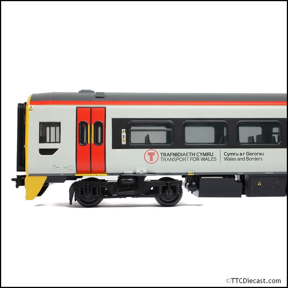 Bachmann 31-497 Class 158 2-Car DMU 158839 Transport for Wales, OO Gauge