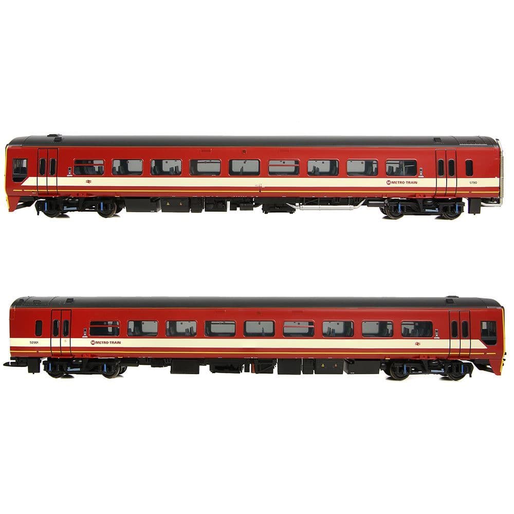 Bachmann 31-502A Class 158 2-Car DMU 158901 BR WYPTE Metro OO Gauge
