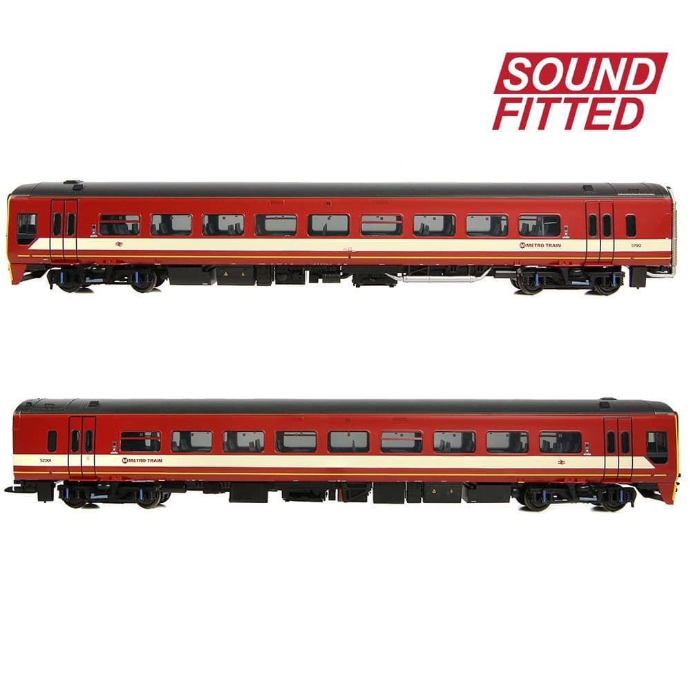 Bachmann 31-502ASF Class 158 2-Car DMU 158901 BR WYPTE Metro OO Gauge *LAST FEW*