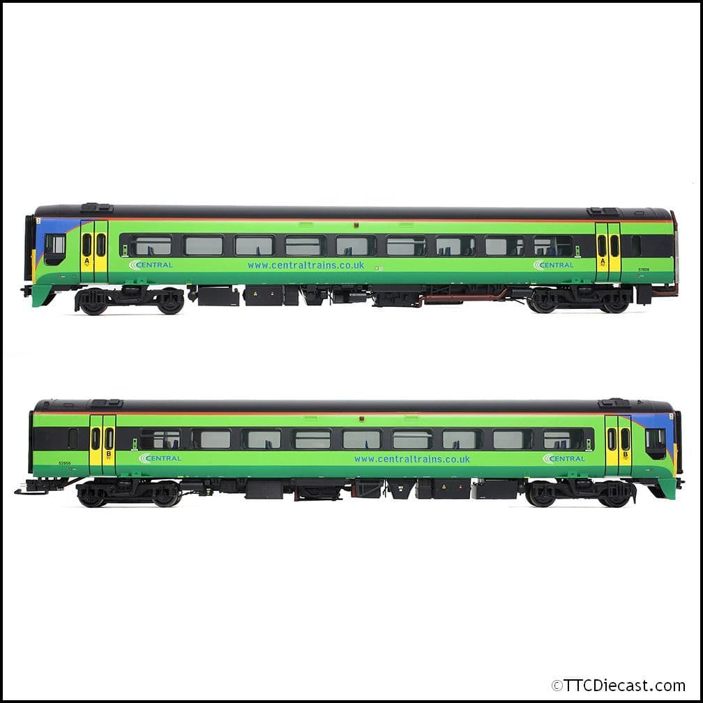 Bachmann 31-516A Class 158 2-Car DMU 158856 Central Trains, OO Gauge